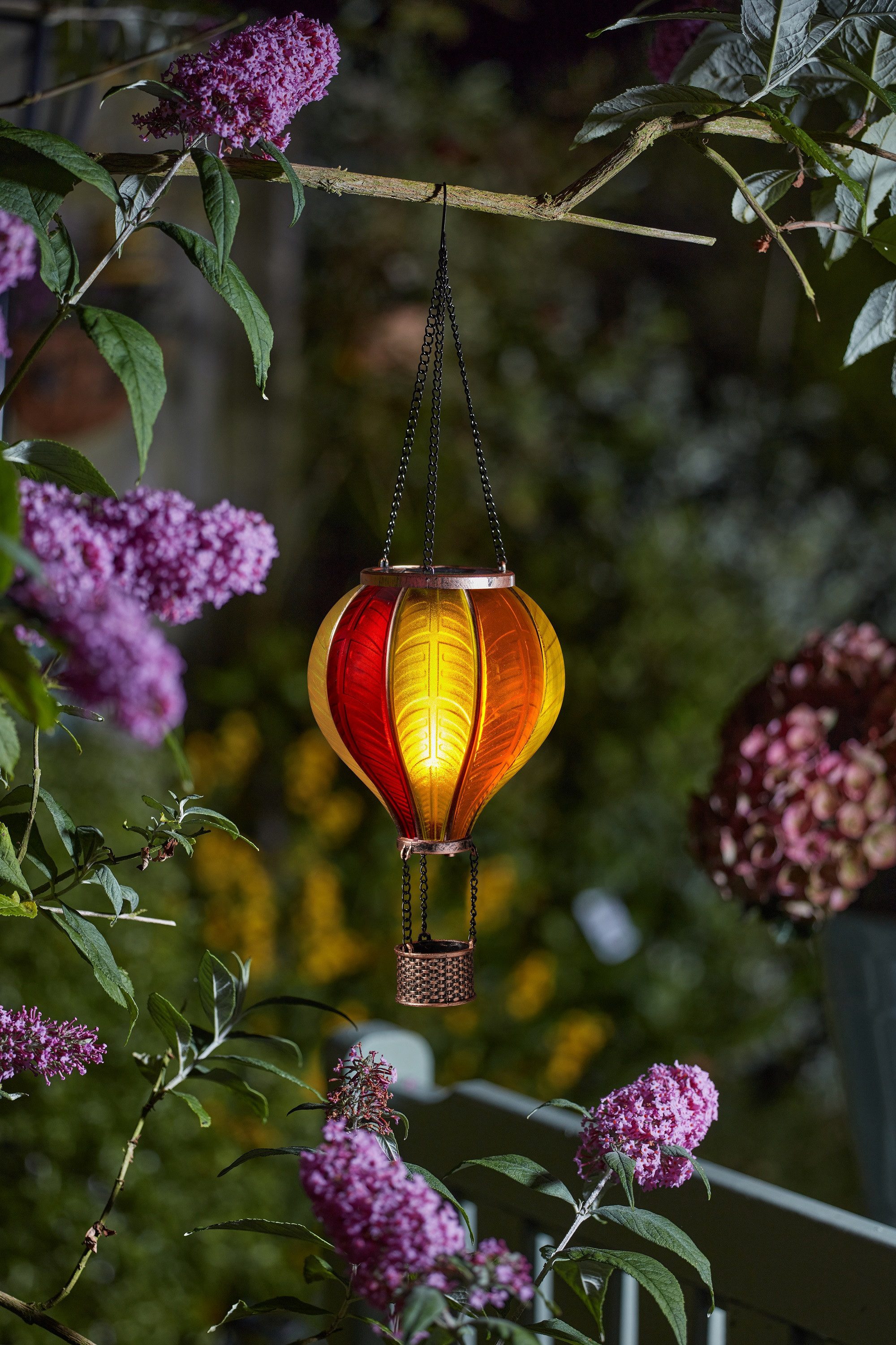 Smart Garden LED Solarleuchte Solarlaterne Heißluftballon günstig online kaufen