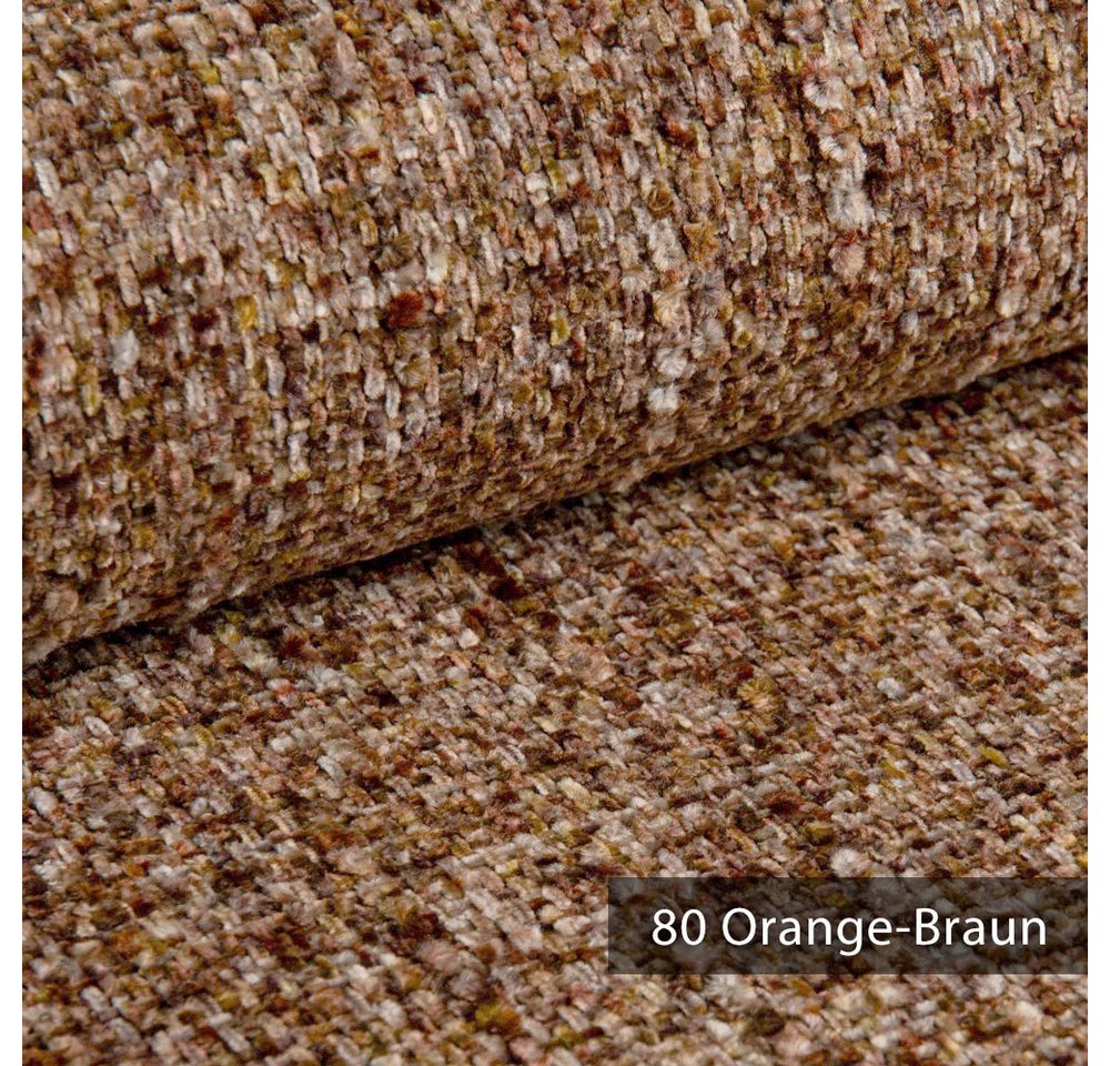 Thumbnail - novely® Stoff MISCHLY Chenille-Polsterstoff, 430g/m² Melierter Möbelstoff, Strapazierfähig, Kuschelweich, Schwer Entzünd...