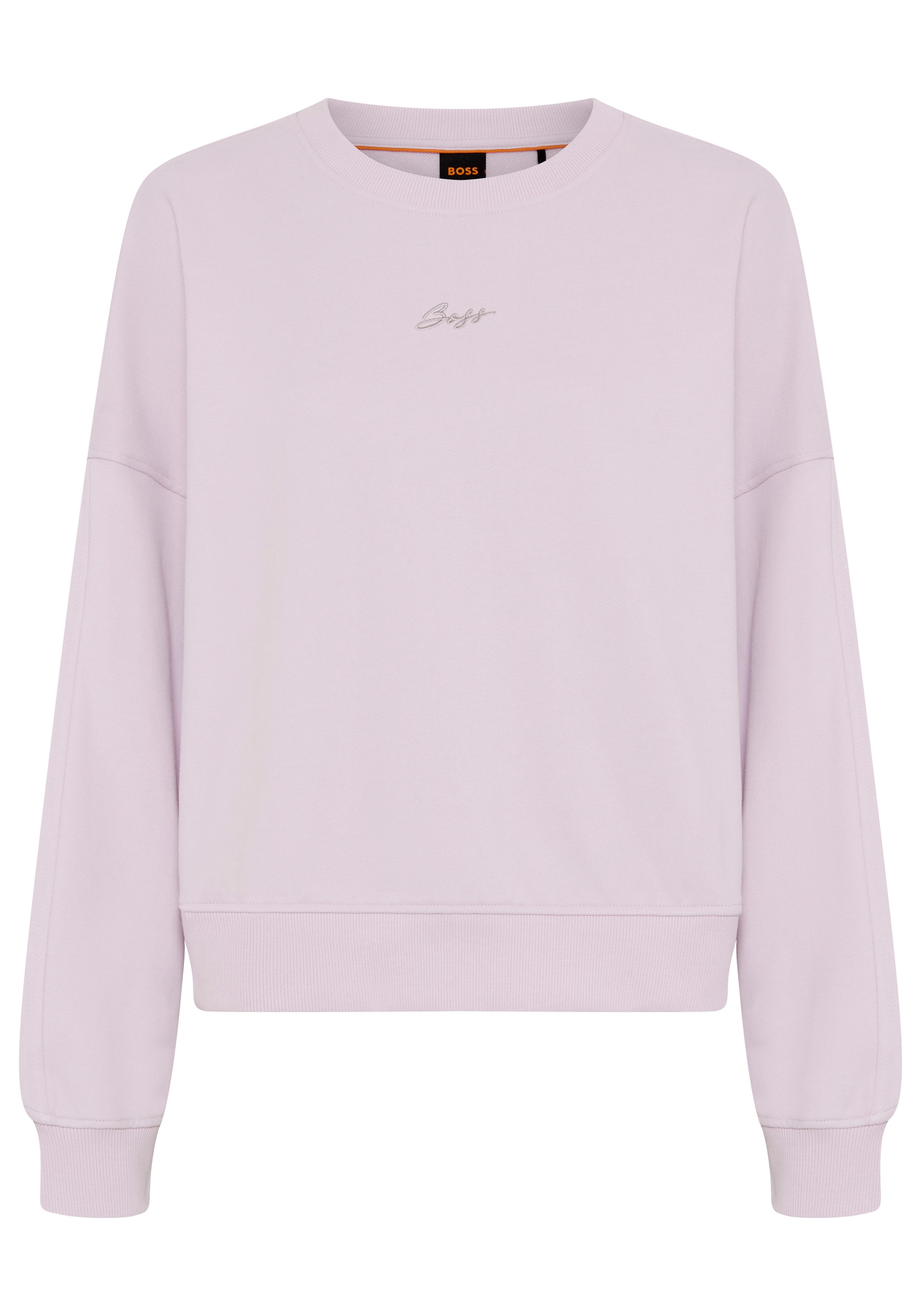 BOSS ORANGE Sweater Ever Premium Damenmode mit Logostickerei, aus Baumwolle günstig online kaufen