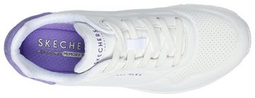 Skechers UNO - POP BACK Sneaker Freizeitschuh, Halbschuh, Schnürschuh komfortabler Skech-Air Funktion