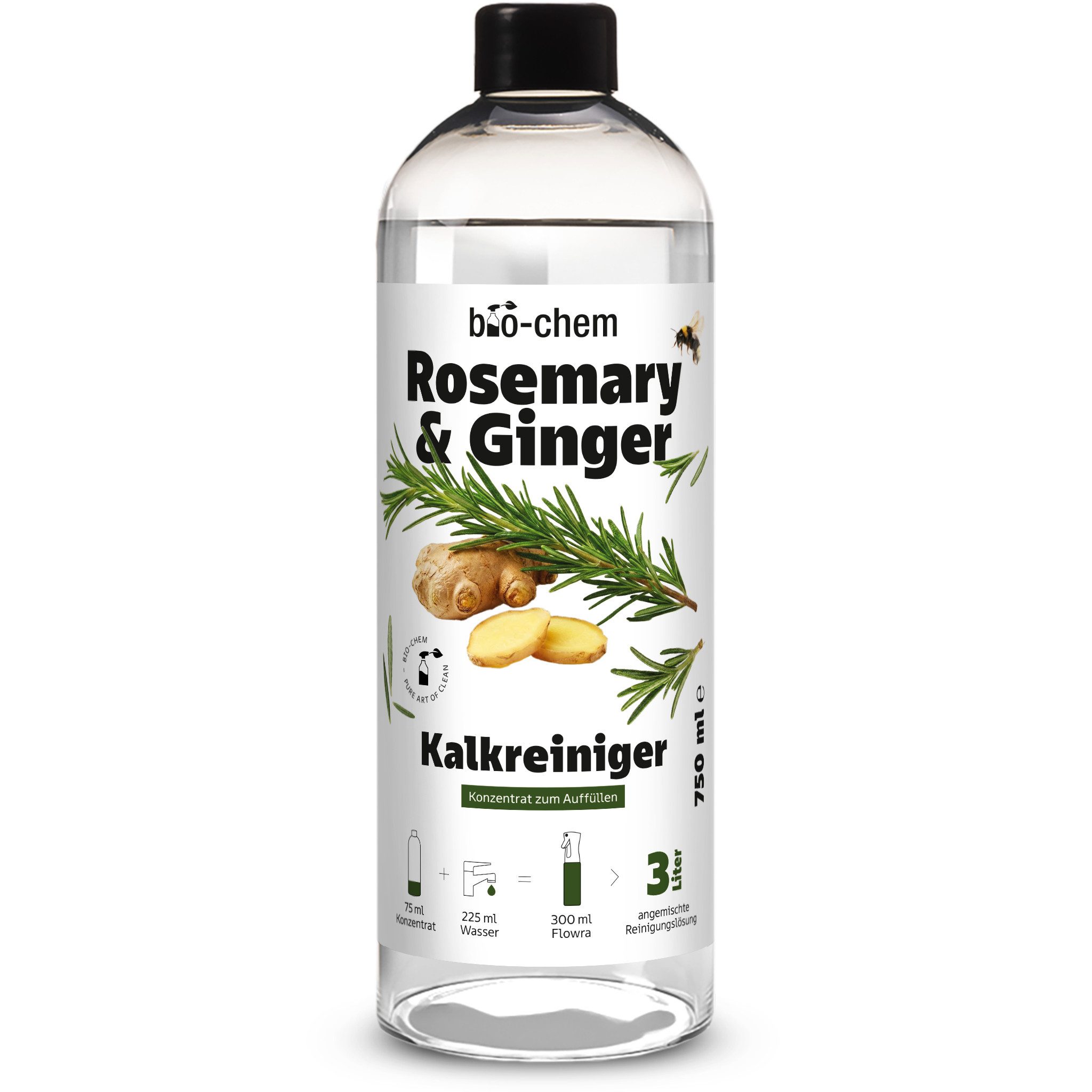 bio-chem Kalkreiniger Konzentrat mit Duftkompositionen Badreiniger
