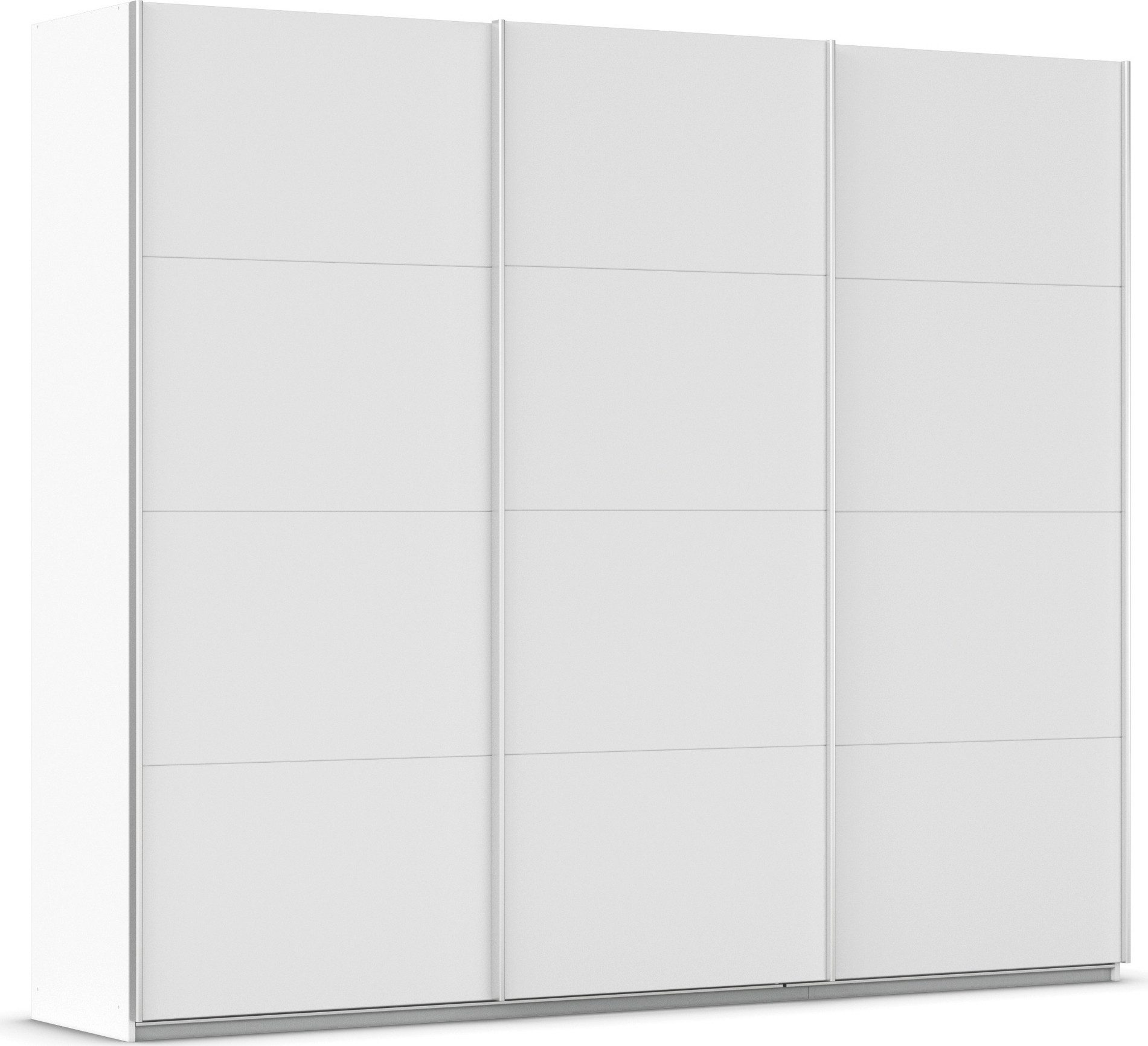 OTTO home Schwebetürenschrank Kleiderschrank Schrank Garderobe AGORDO mit Dekor- oder Hochglanzfront (Breiten 203/271/315/360 cm in drei Griff-Farben - NEU: Farbe SCHWARZ) durchdachte Innenausstattung, in 4 Breiten und 2 Höhen MADE IN GERMANY