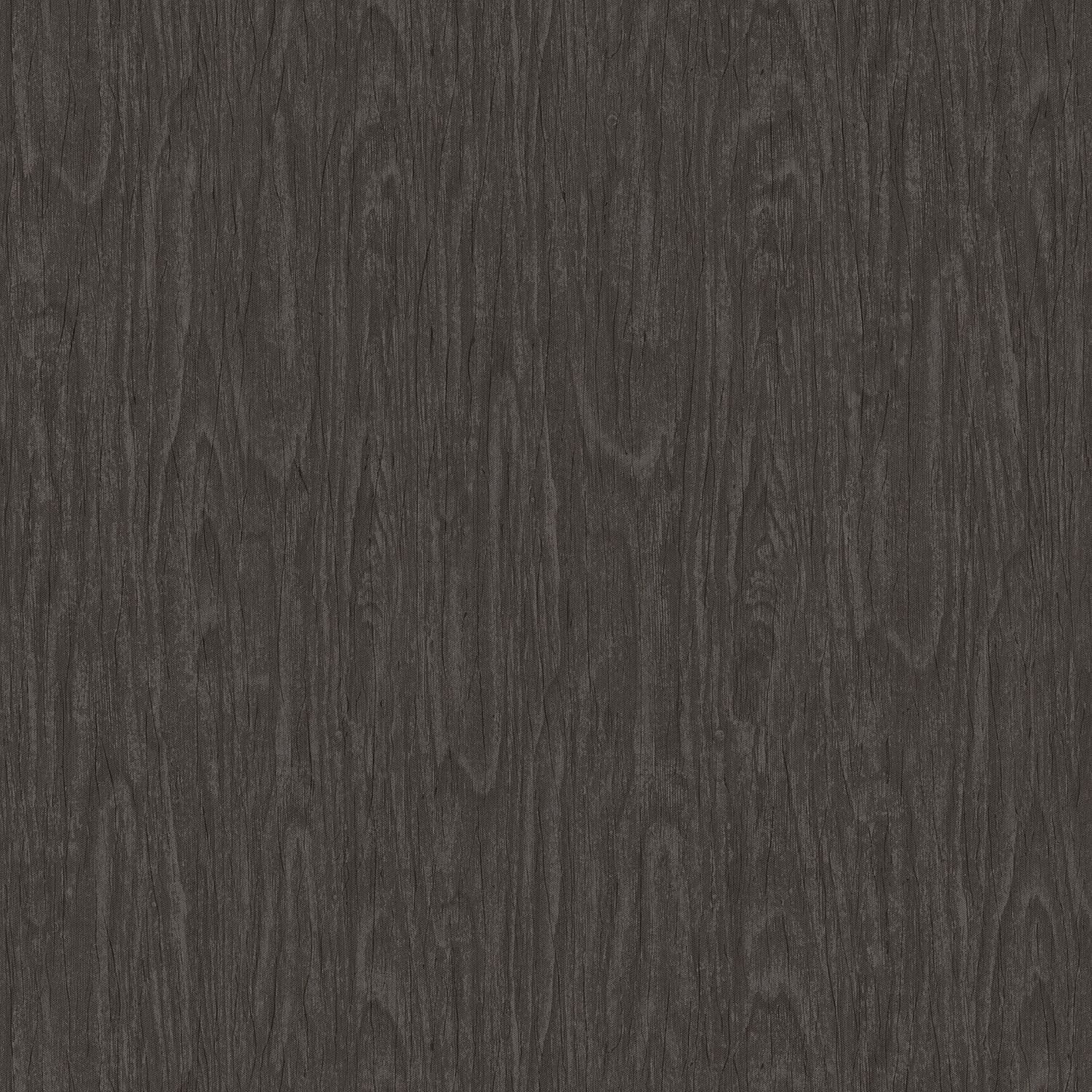 Profhome Vliestapete 370524-GU Natur Tapete Holzoptik matt grau schwarz 7,035 m2, leicht strukturiert, matt, (1 Rolle, 7,035 qm), Vliestapete in schwarz