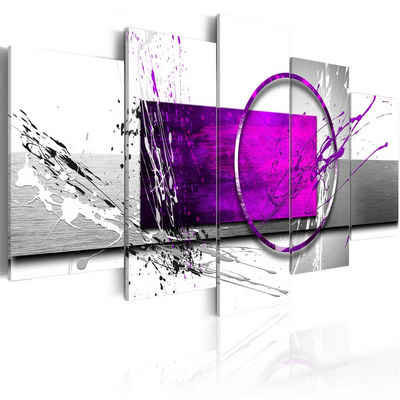 Artgeist Wandbild Purple Expression