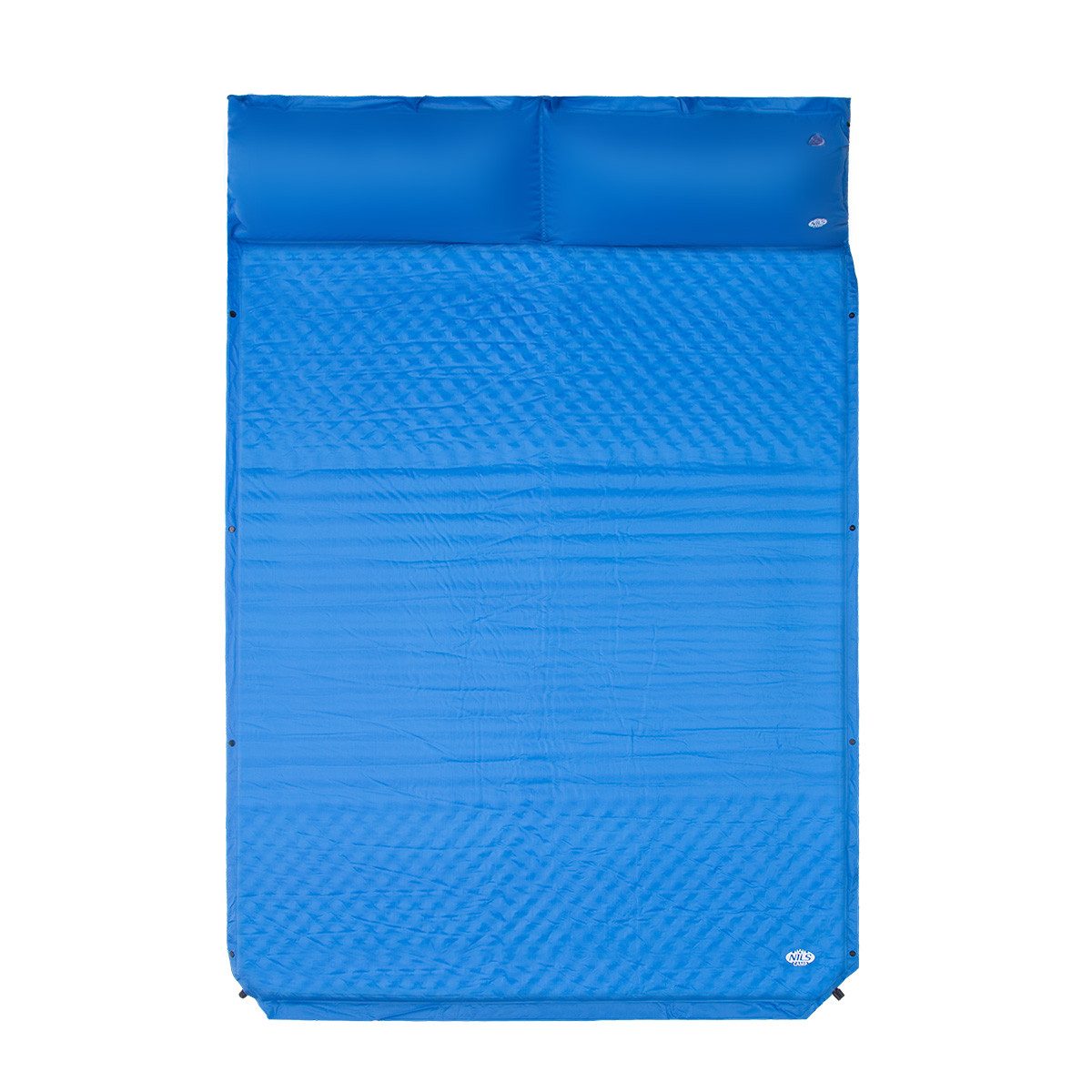 Isomatte Doppel mit Kissen Selbstaufblasende 190 × 130 × 3 cm Campingmatte