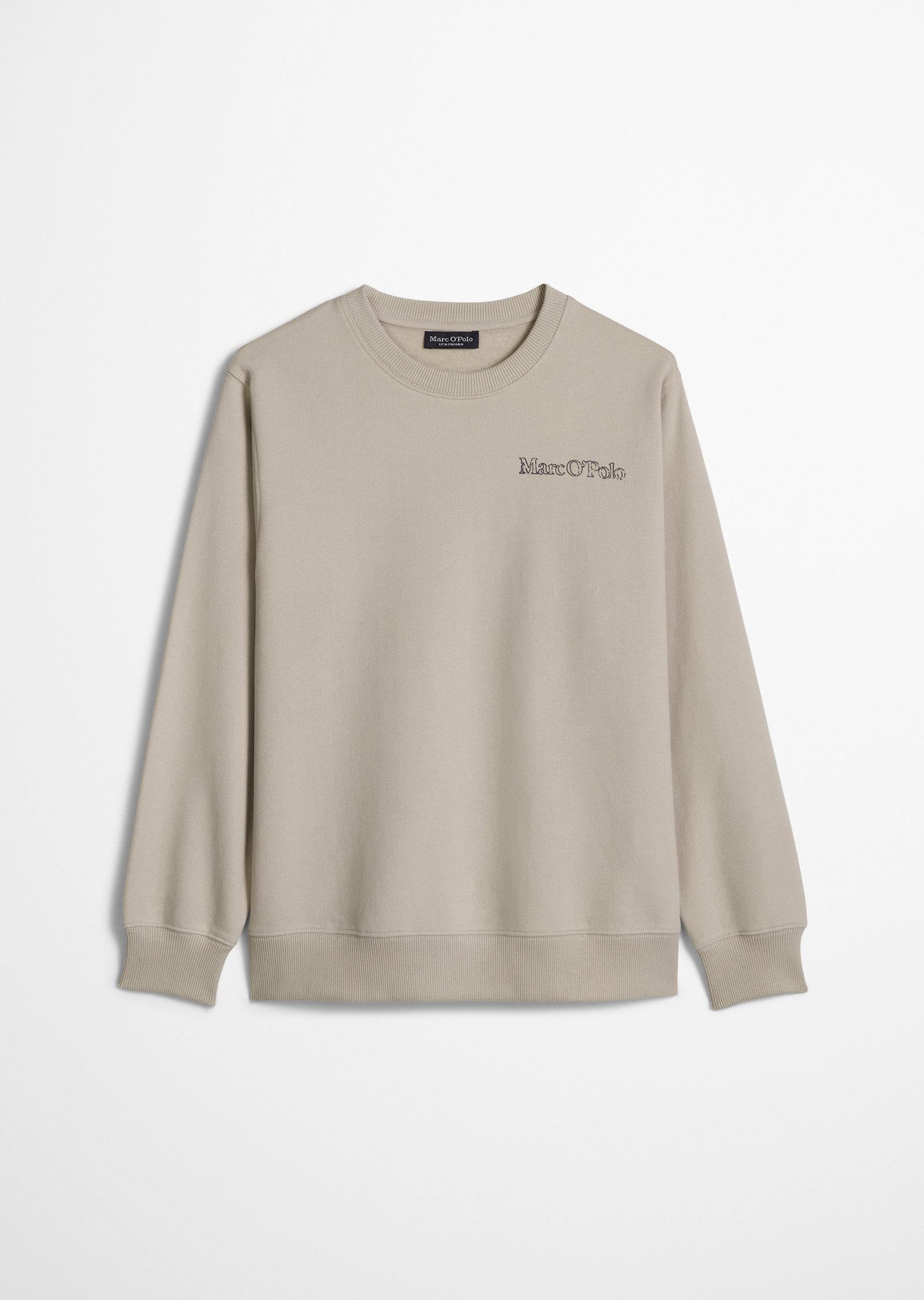 Marc O'Polo Sweatshirt reine Baumwolle, Rückenprint