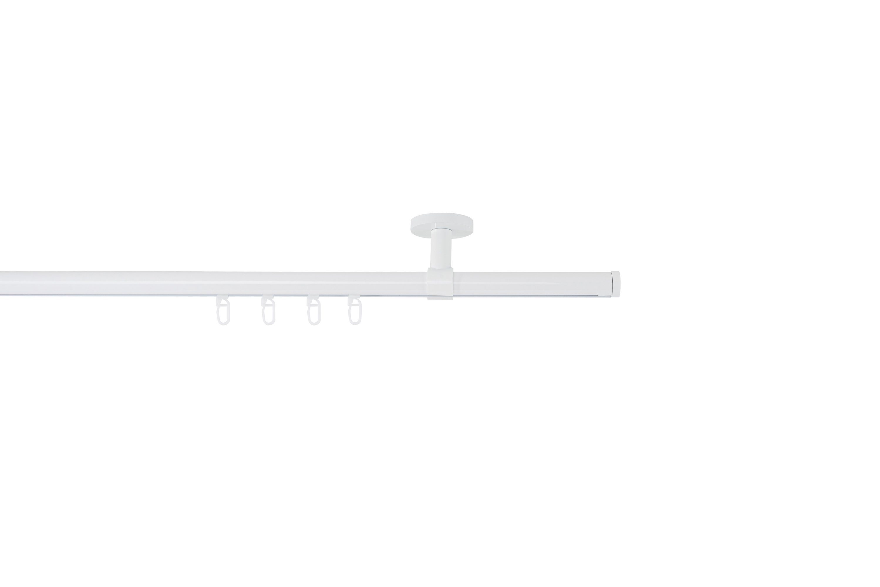 ondeco Gardinenstange Profil Deckenabstand 4cm Match, Ø 20 mm, 1-läufig-läu günstig online kaufen