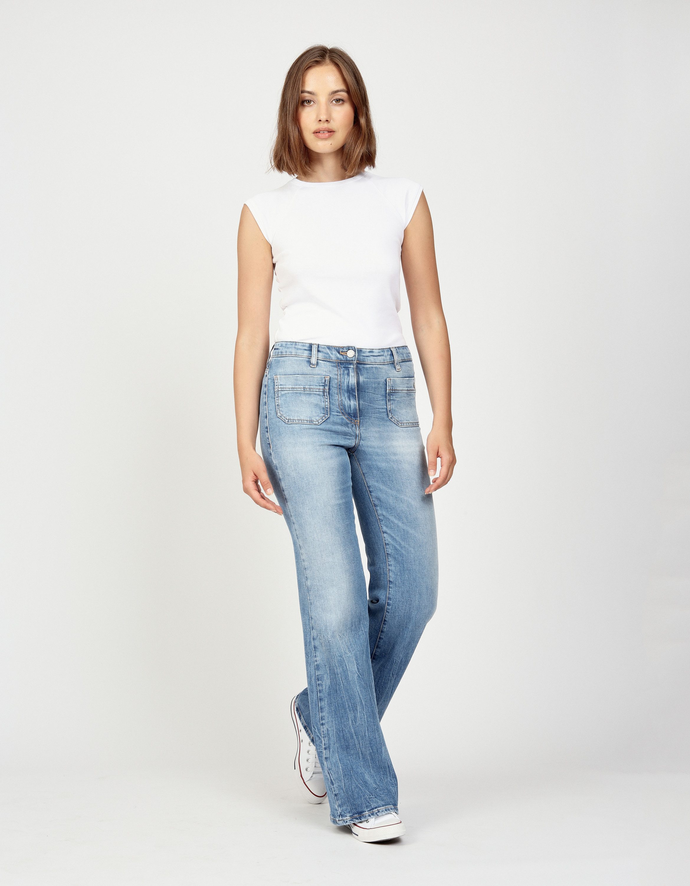 GANG Schlagjeans GANG Jeans Bootcut 94JESSI FLARED günstig online kaufen