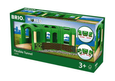 BRIO® Spielzeugeisenbahn-Tunnel Brio World Eisenbahn Tunnel Flexibler Tunnel 3 Teile 33709