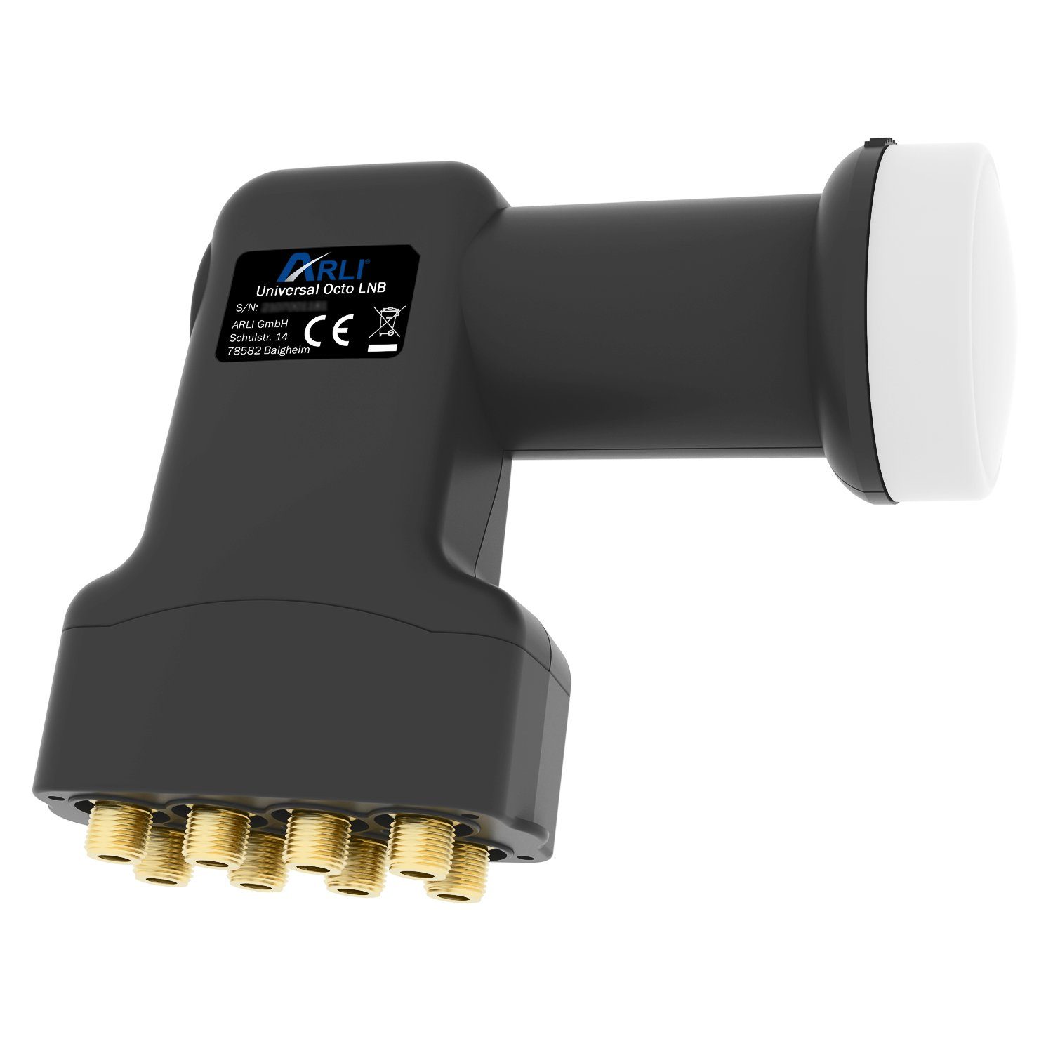 ARLI 1077 Universal-Octo-LNB (für 8 Teilnehmer)