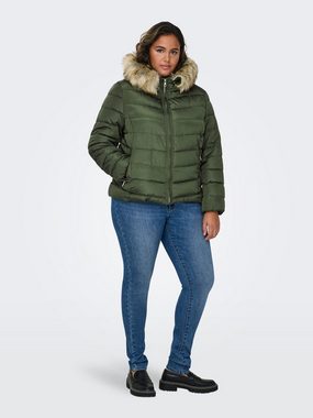 ONLY CARMAKOMA Winterjacke Stepp Winter Jacke Plus Size Übergröße CARNEW 6580 in Grün