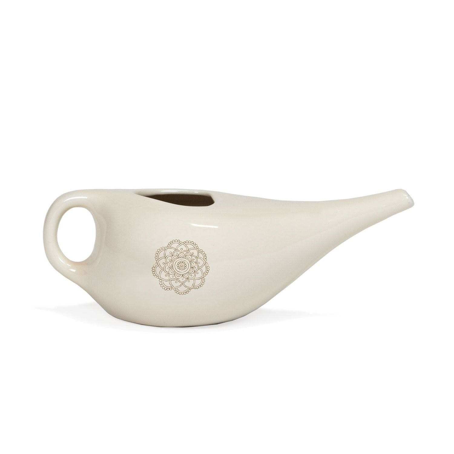 bodhi Nasensauger-Ersatzteile Neti Pot mit Mandala creme