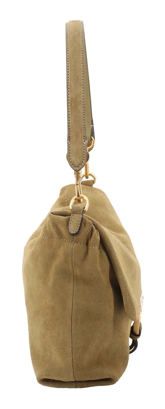Abro Schultertasche Shoulder Bag Temi, aus echtem Rindsleder