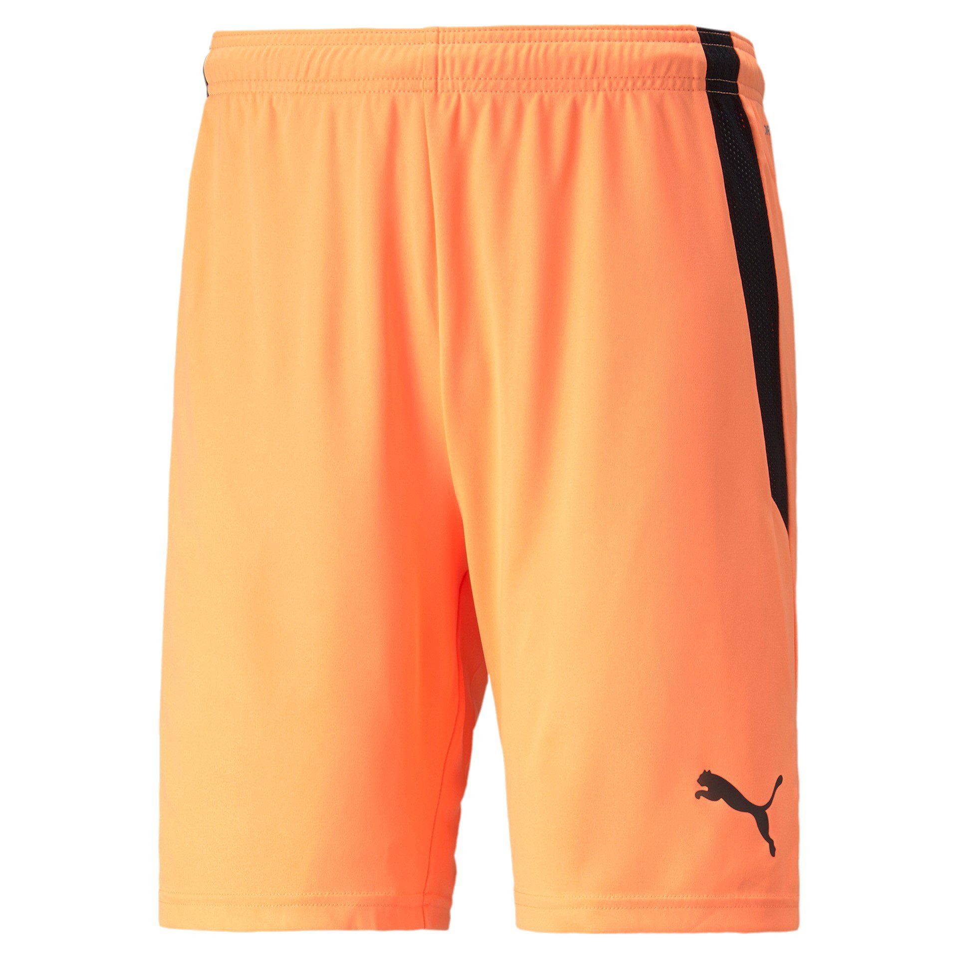PUMA Sporthose teamLIGA Shorts kurz neonorange Herren günstig online kaufen