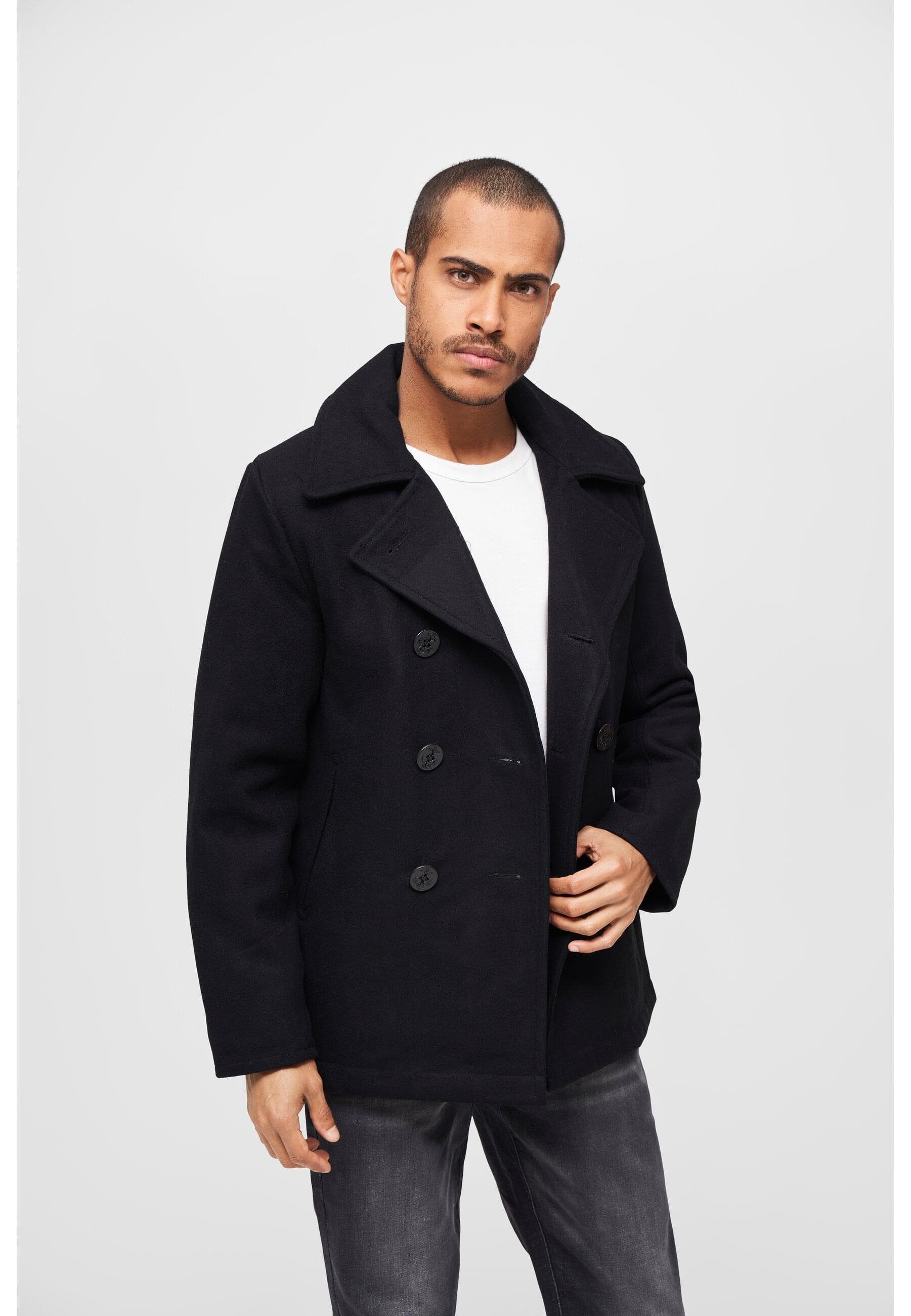 Wintermantel Pea black Coat Herren Brandit