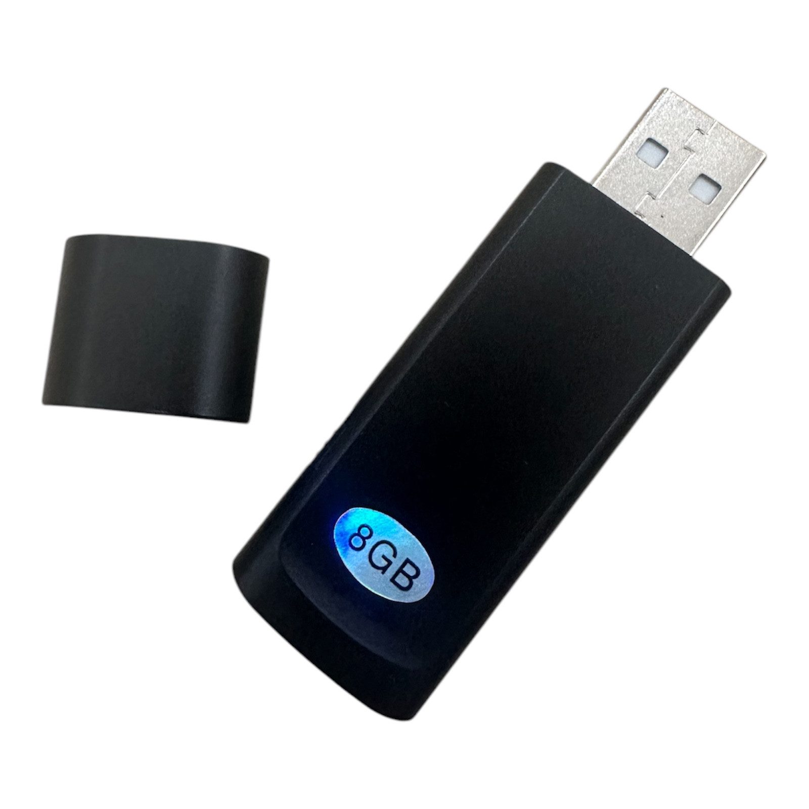 SpionProfi 8GB Usb Stick Voice Recorder Mini Ton Stimme Aufnahmegerät Auto Haus Digitales Aufnahmegerät (Spion Abhörgerät Wanze Voice Recorder Spy getarnt Diktiergerät)