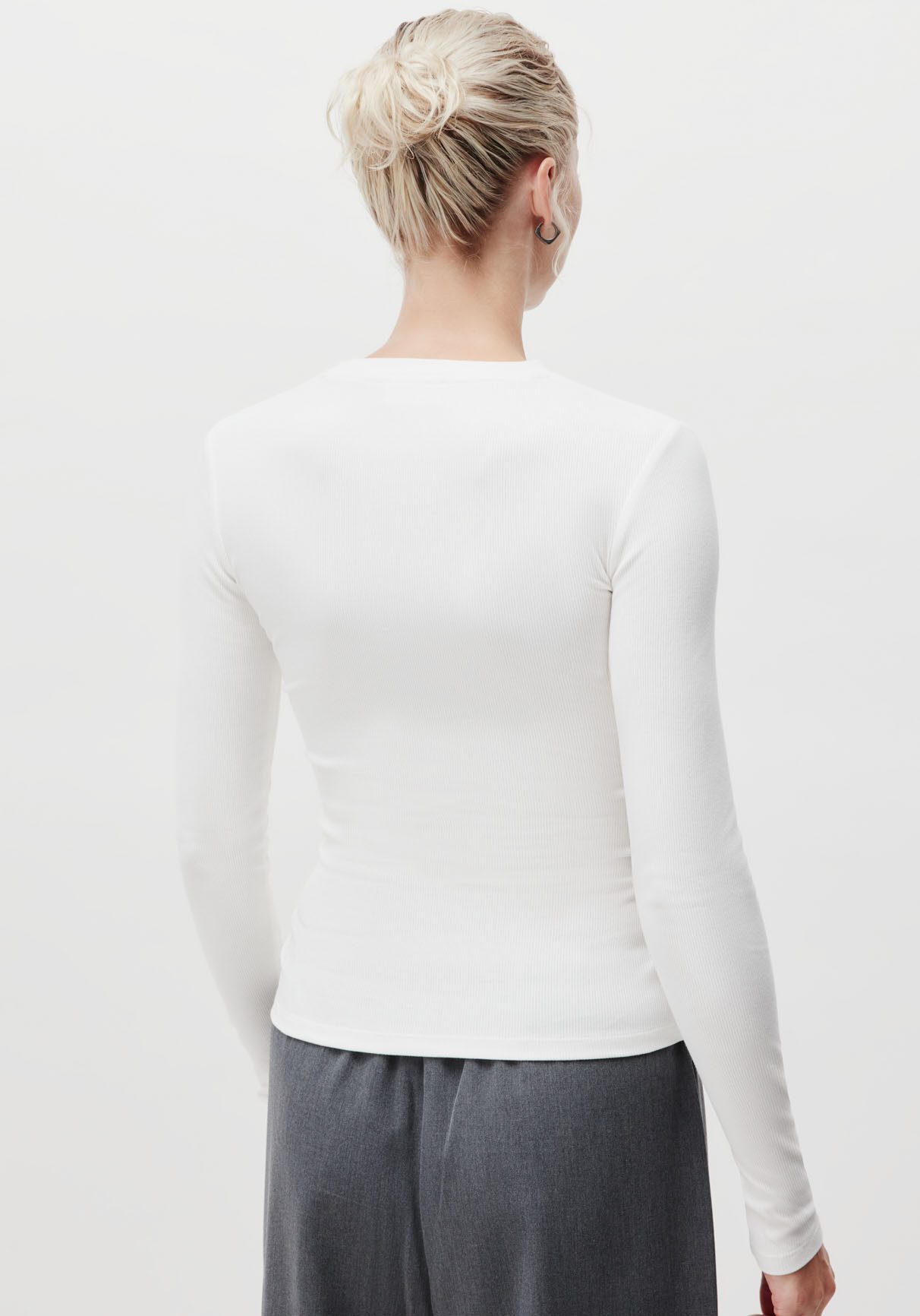 LeGer Longsleeve Cinzia, LeGer by Lena Gercke Rundhals, schmale Passform