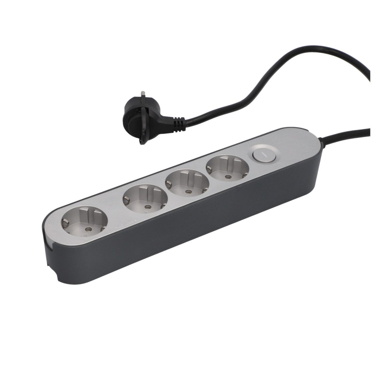 UNITEC Unitec Steckdosenleiste Greenline 4-fach 1,8 m Steckdosenleiste, Überspannungsschutz
