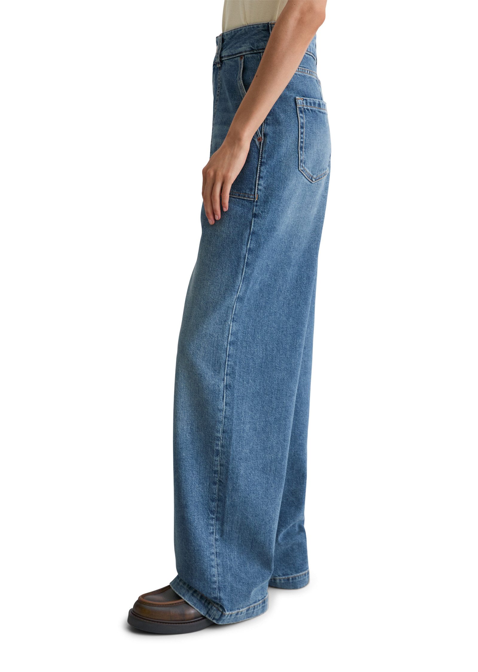 Marc O'Polo Weite Jeans mit CIRCULOSE® günstig online kaufen