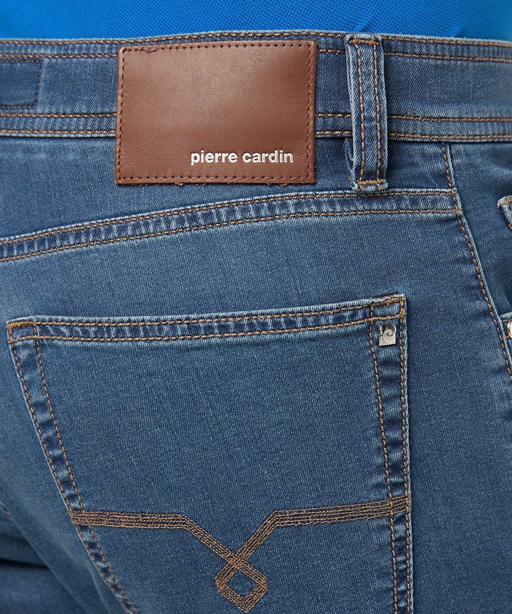 blue CARDIN PIERRE mid Cardin summer touch Pierre 31961 7330.24 5-Pocket-Jeans air DEAUVILLE