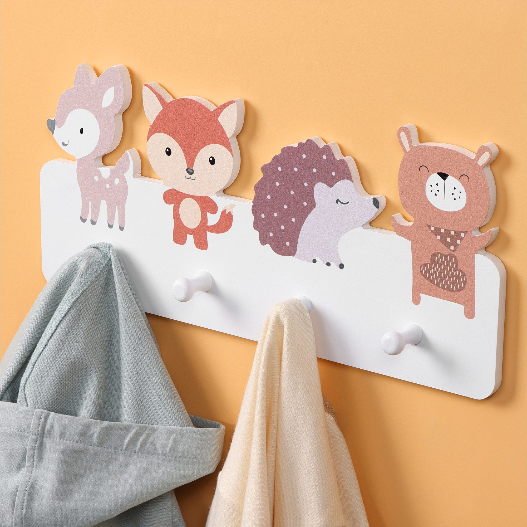 Navaris Kleiderhaken Garderobe für Kinder - günstig online kaufen