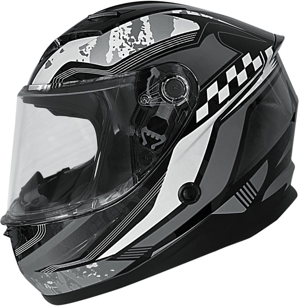 Motorradhelm 42 Jr Integralhelm Grau