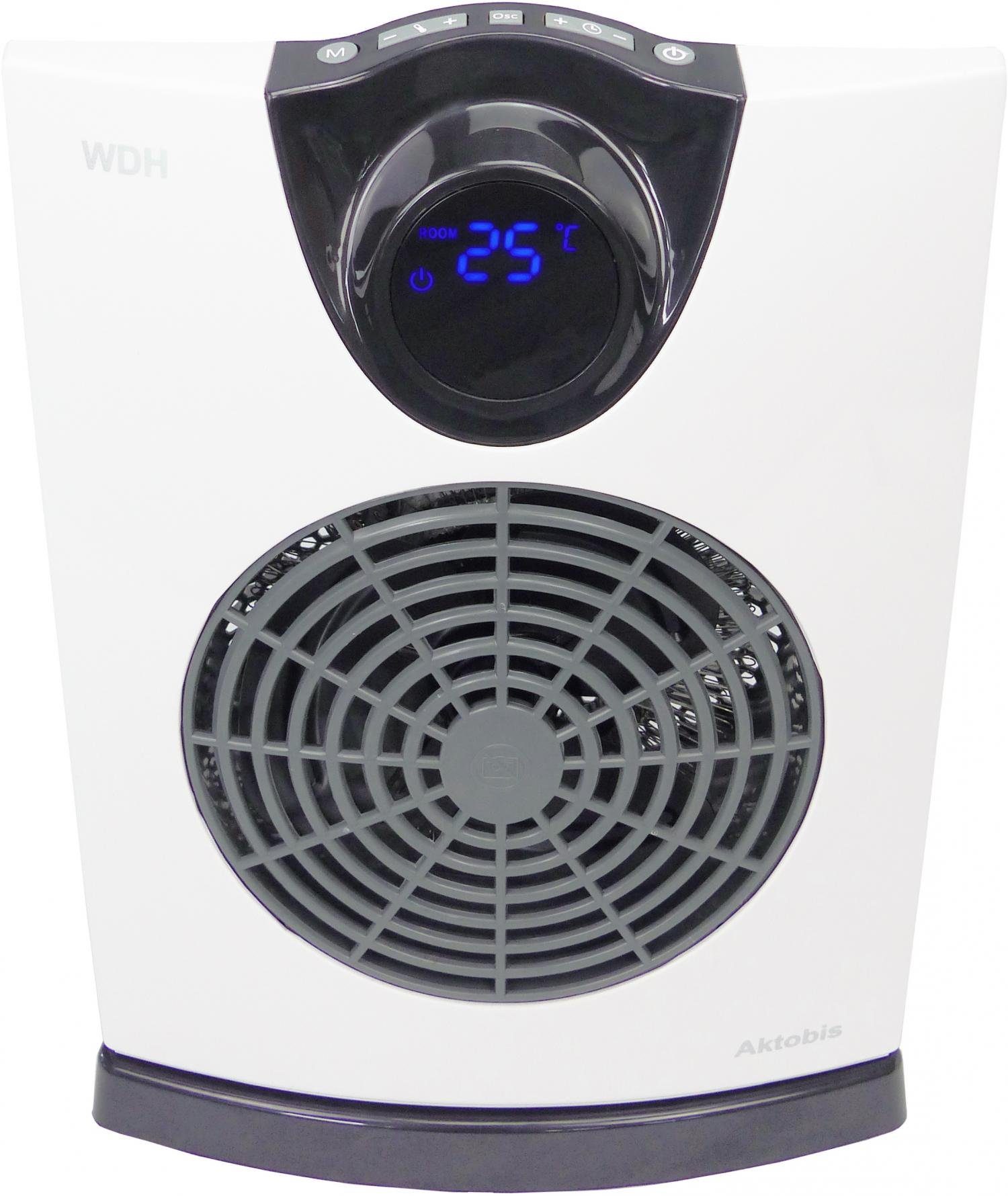 WDH Schnellheizlüfter WDH-E20, 2.000 W, Geräuscharmer Betrieb günstig online kaufen