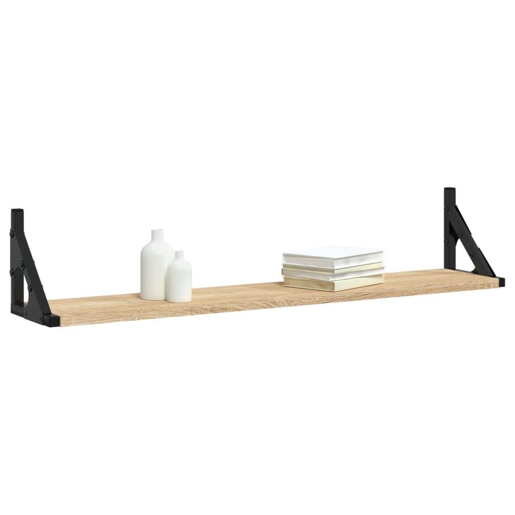 vidaXL Regal Wandregale 2 Stk. Sonoma-Eiche günstig online kaufen