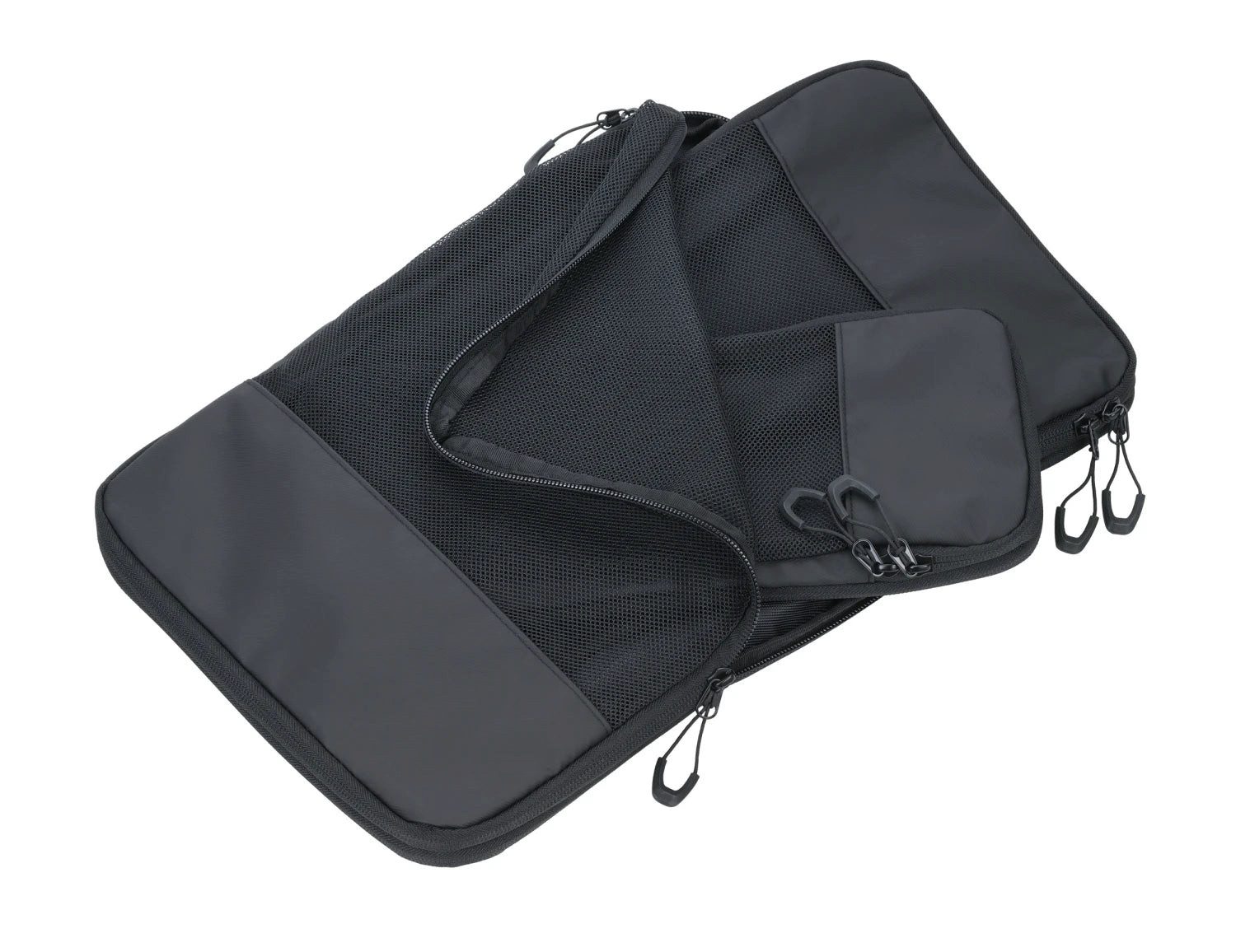 TROIKA Reisetasche TROIKA BLACK PACKING CUBES