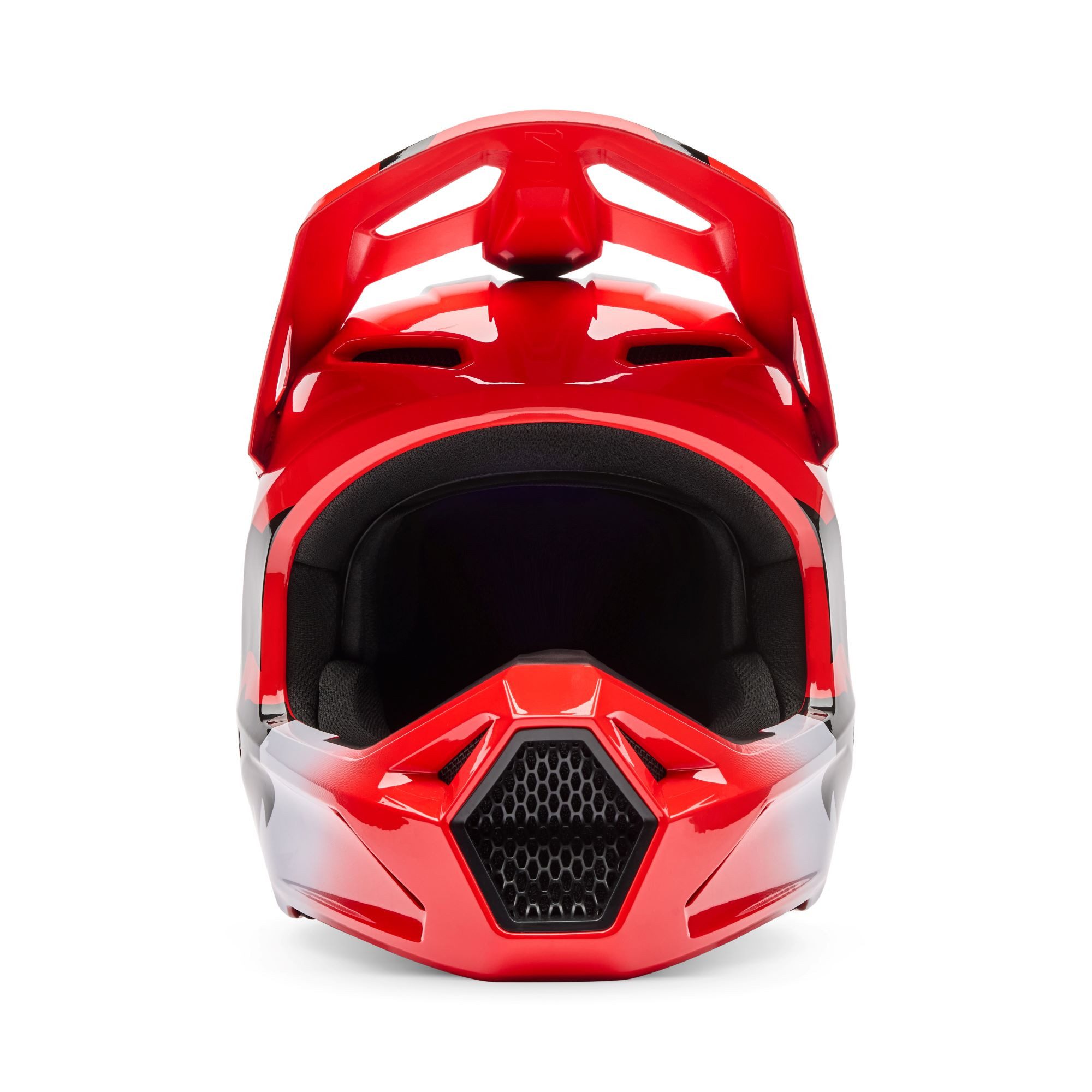Fox Racing Motorradhelm Fox V1 Shield Motorrad Motocross Helm Rot