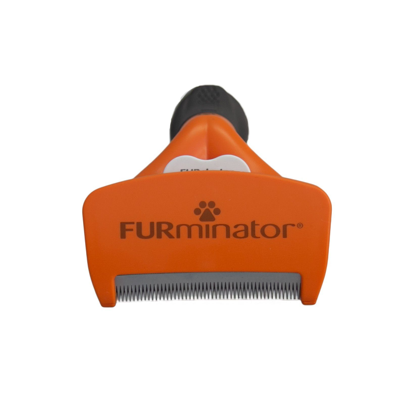 FURminator Fellbürste für kurzhaarige mittelgroße Hunde, deShedding-Pflege Werkzeug