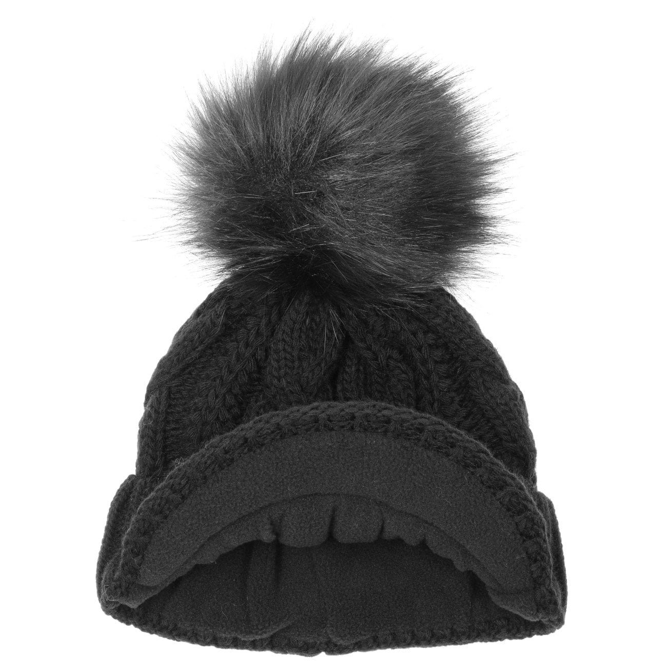 McBurn Bommelmütze (1-St) Beanie mit Schirm, günstig online kaufen