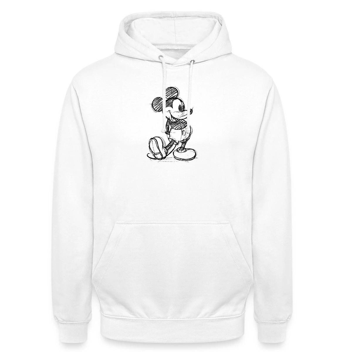 Spreadshirt Hoodie Mickey & Minnie Zeichnung Unisex Hoodie (1-tlg)