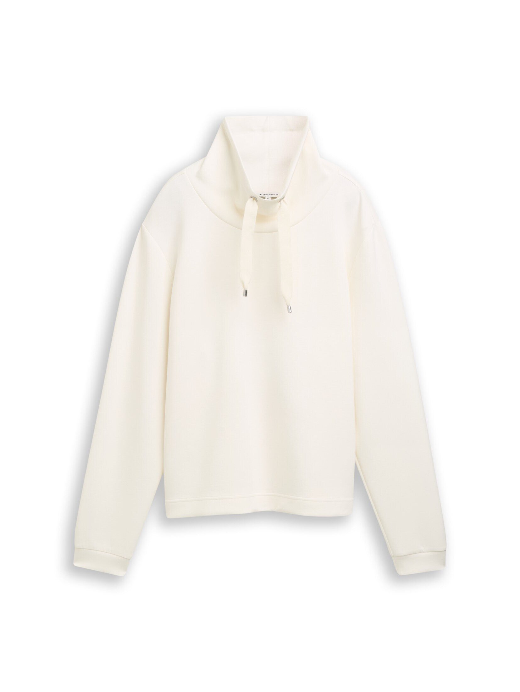 TOM TAILOR Sweatshirt Strick & Sweatshirts Scuba Sweatshirt mit Stehkragen