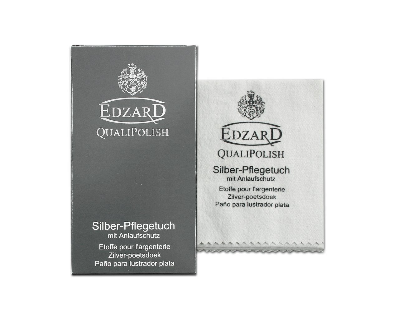 EDZARD QualiPolish® Silber-Pflegetuch Reinigungstuch (30x45 cm)