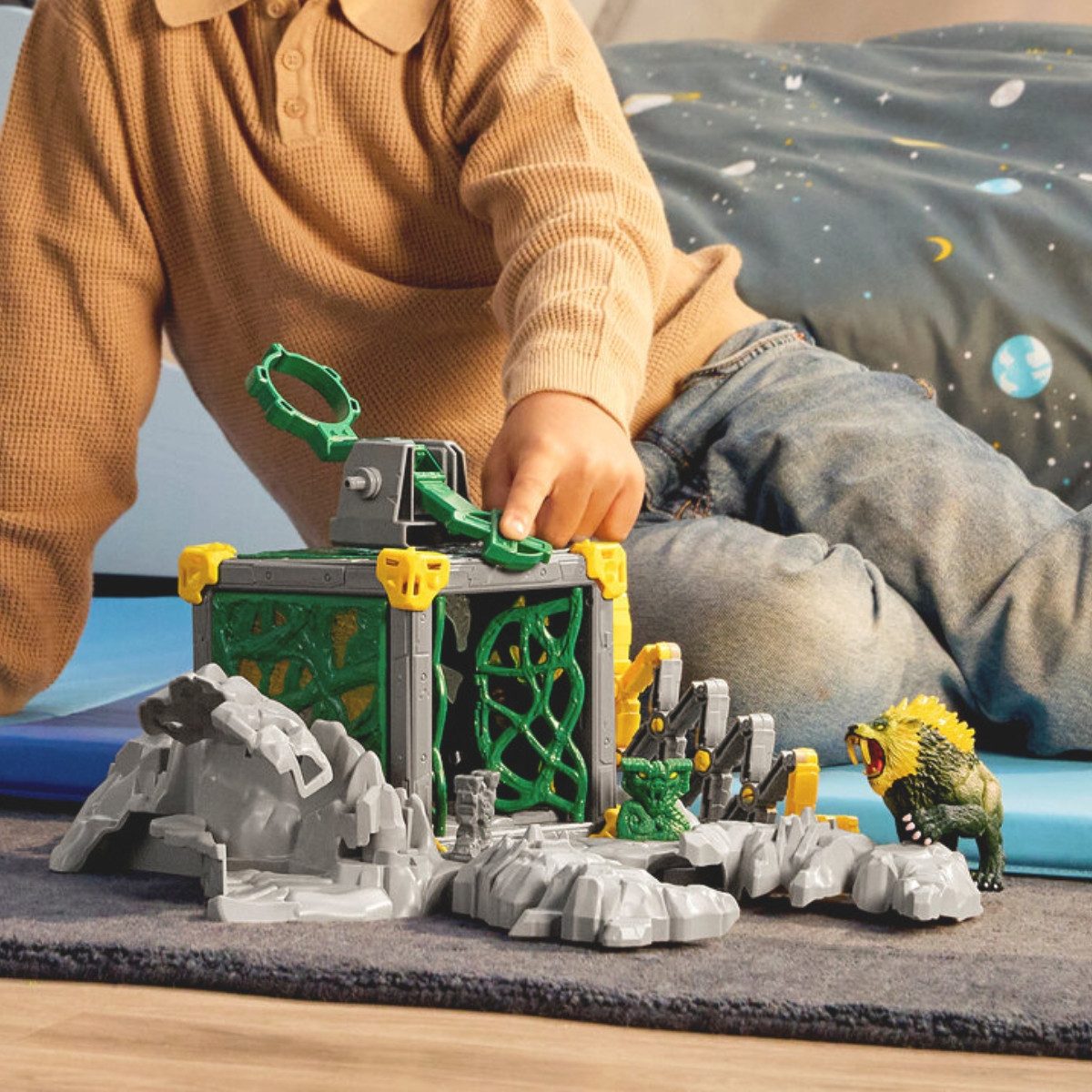 Schleich® Spielwelt ELDRADOR®, Jungle Stronghold (42809), (51-tlg)