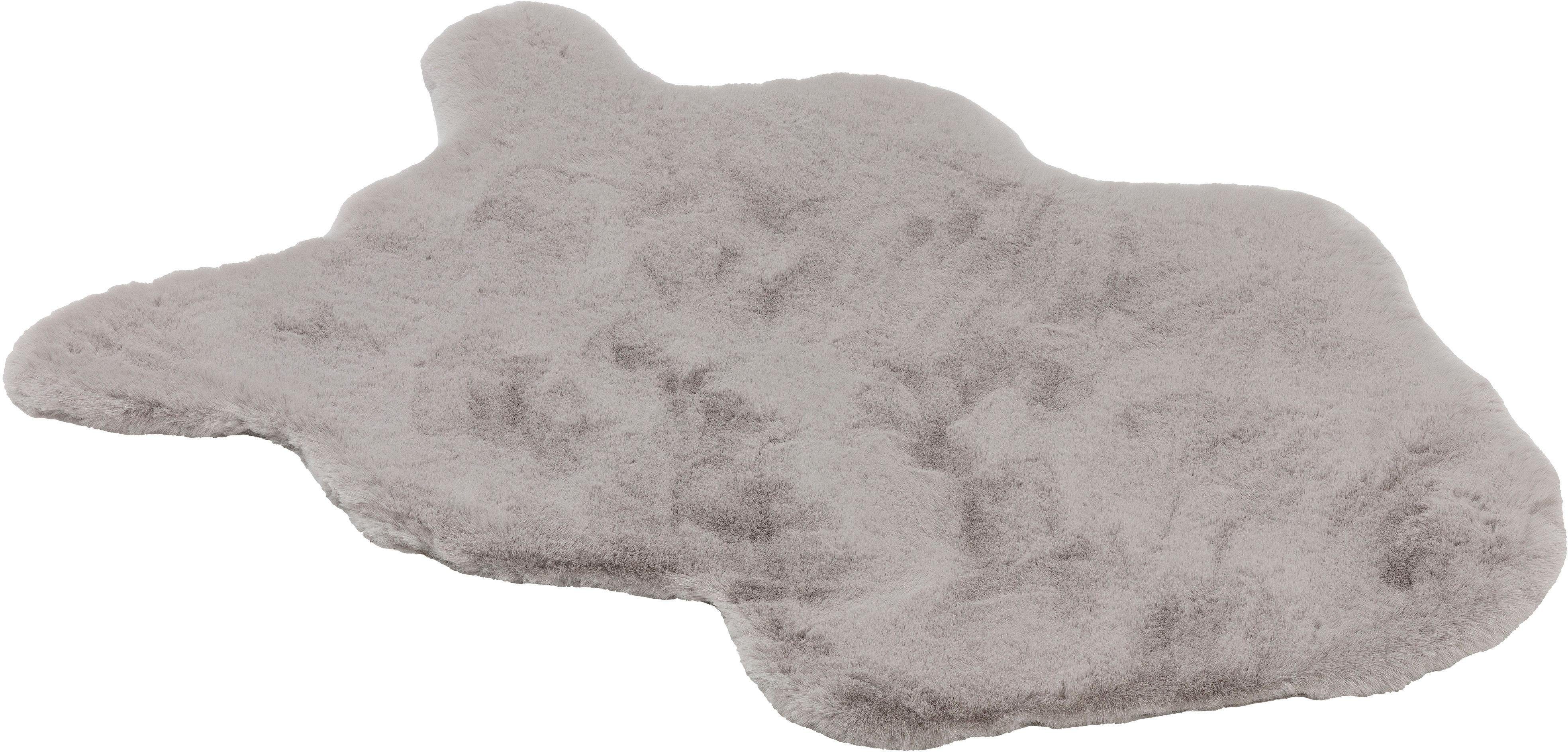 Schöner Wohnen Kunstfell Tender Shape Silber 60 cm x 90 cm günstig online kaufen