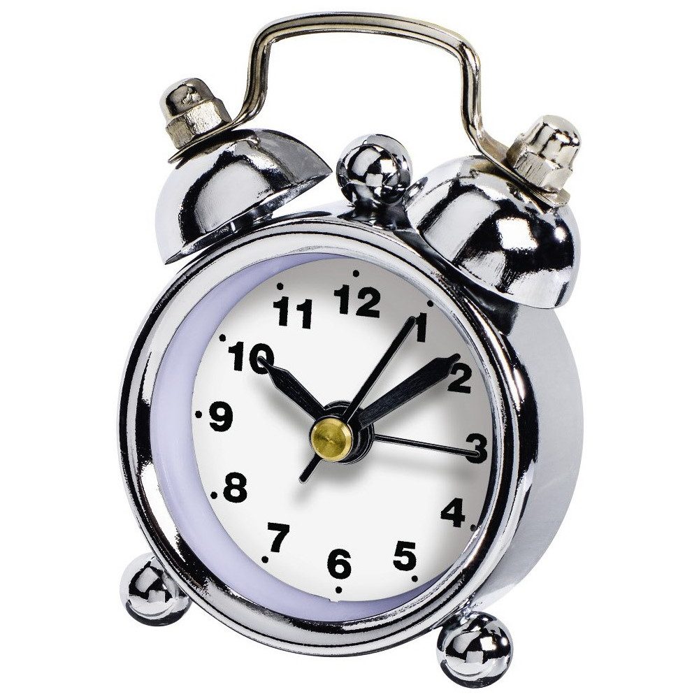 Hama Wecker Hama Nostalgie Mini Wecker weiß - Nostalgie Wecker günstig online kaufen