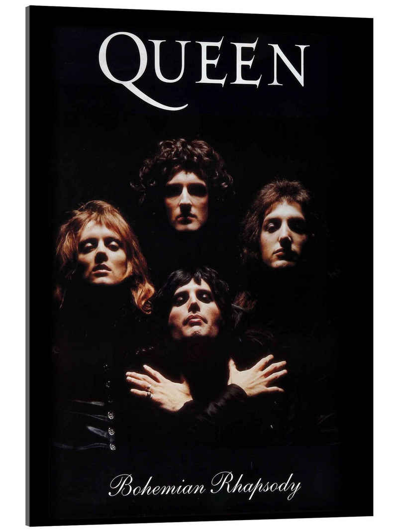 Posterlounge Acrylglasbild Vintage Entertainment Collection, Queen - Bohemian Rhapsody, Wohnzimmer Fotografie