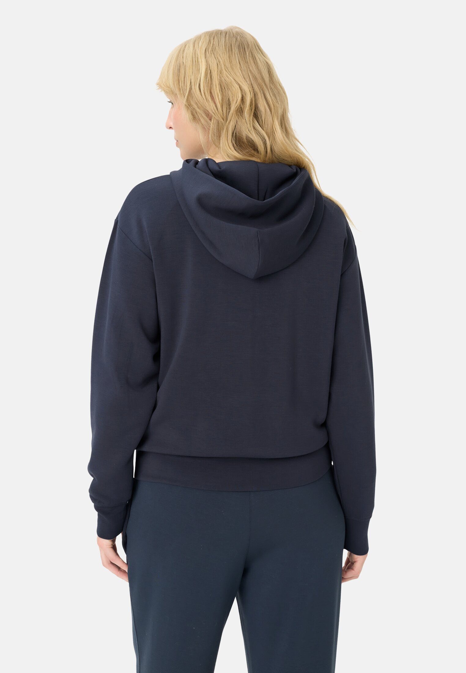 camel active Sweatjacke mit Kapuze Langarm