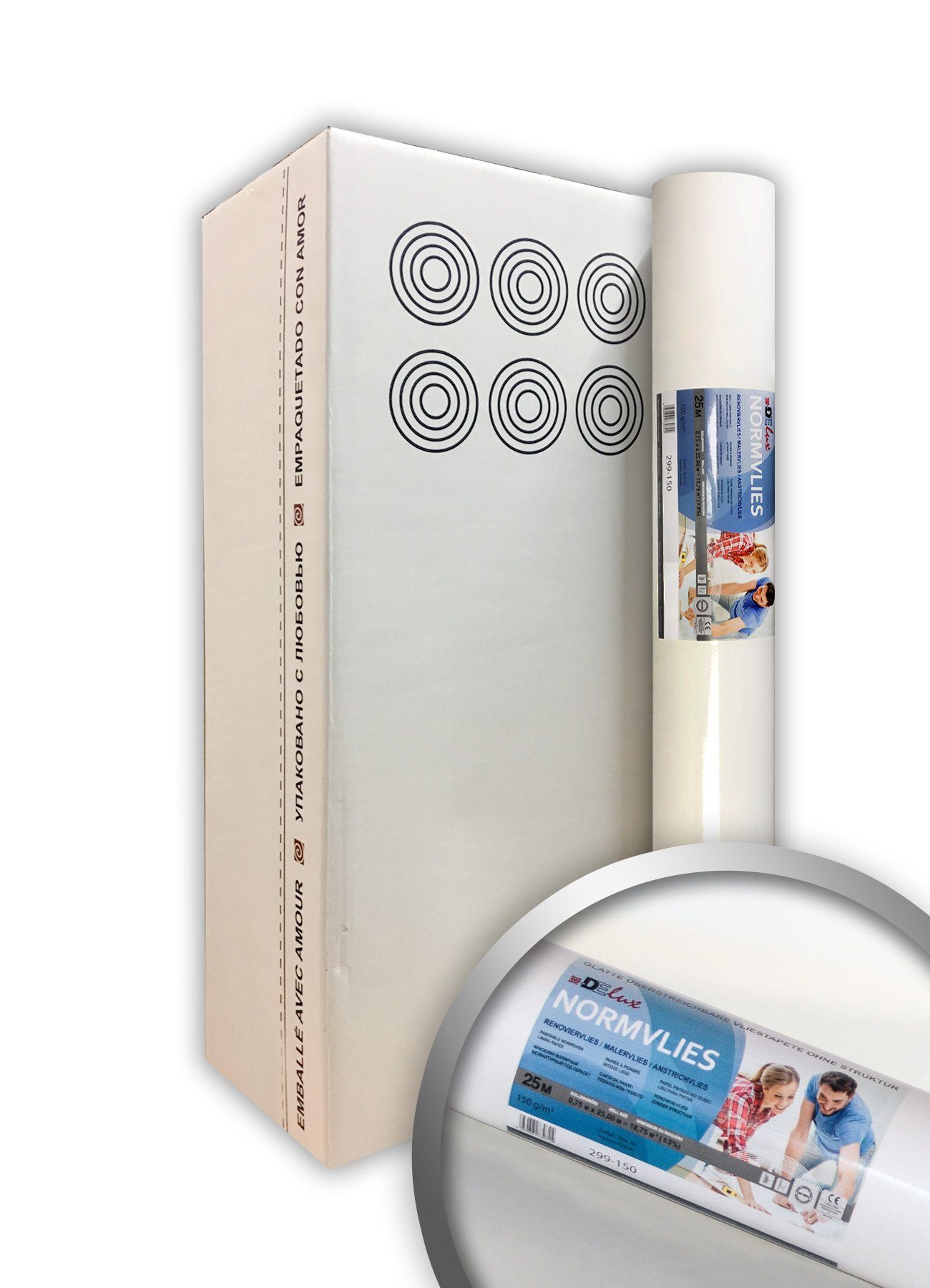 Profhome Vliestapete NORMVLIES 150 g Renoviervlies günstig online kaufen