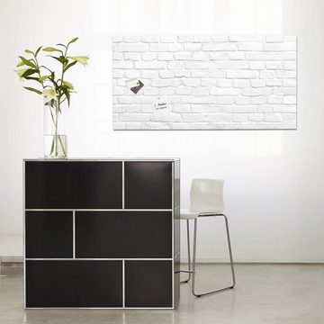 Sigel Magnettafel, Glas Magnetboard artverum® 91x46 Whiteboard Magnet Wand Tafel