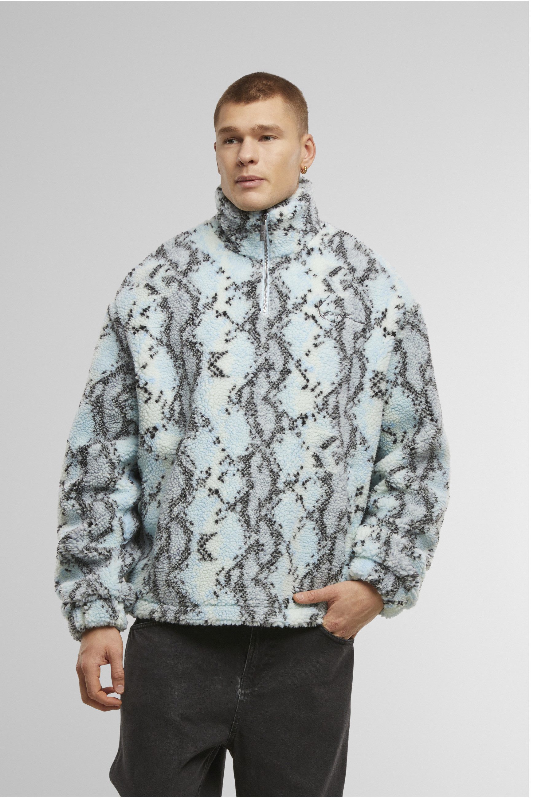 Karl Kani Winterjacke Karl Kani Metal Signature Snake Teddy Troyer (1-St)
