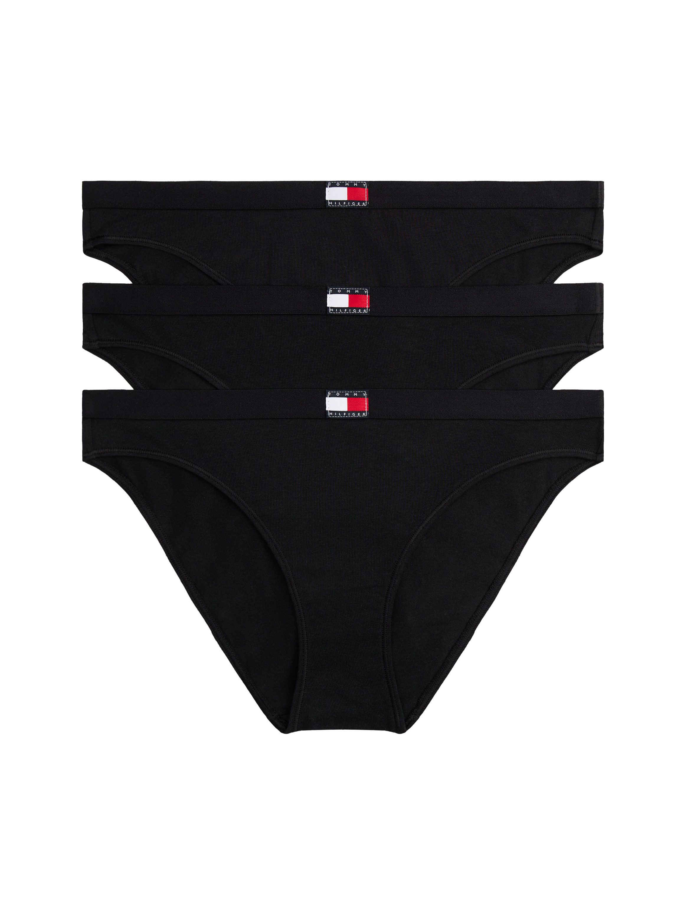 Tommy Hilfiger Underwear Slip 3 PACK BIKINI (EXT.SIZES) (3-St) Logo am Bund günstig online kaufen