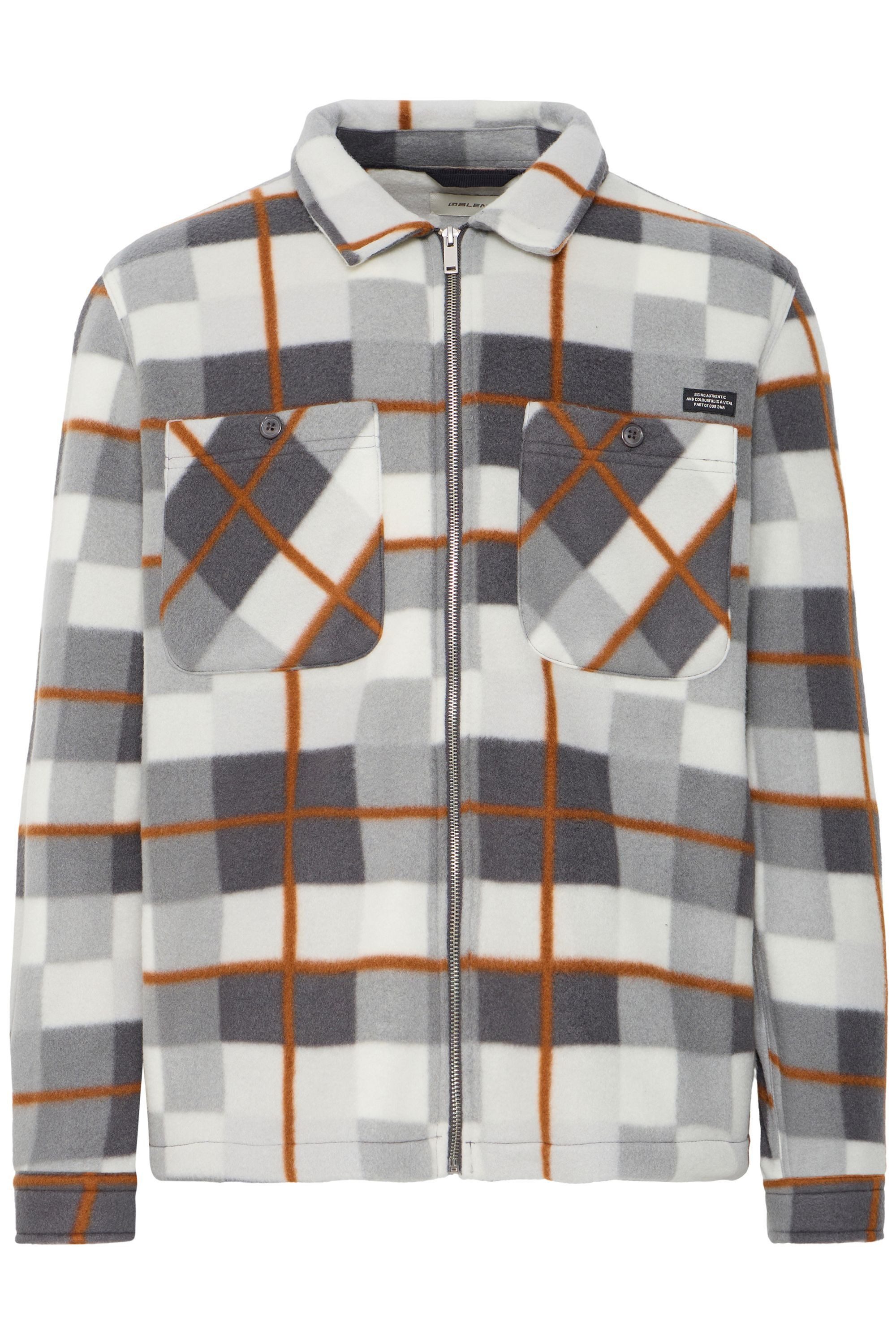 Blend Kurzjacke BHShirt Fleece Karierte Hemdjacke aus Fleece günstig online kaufen