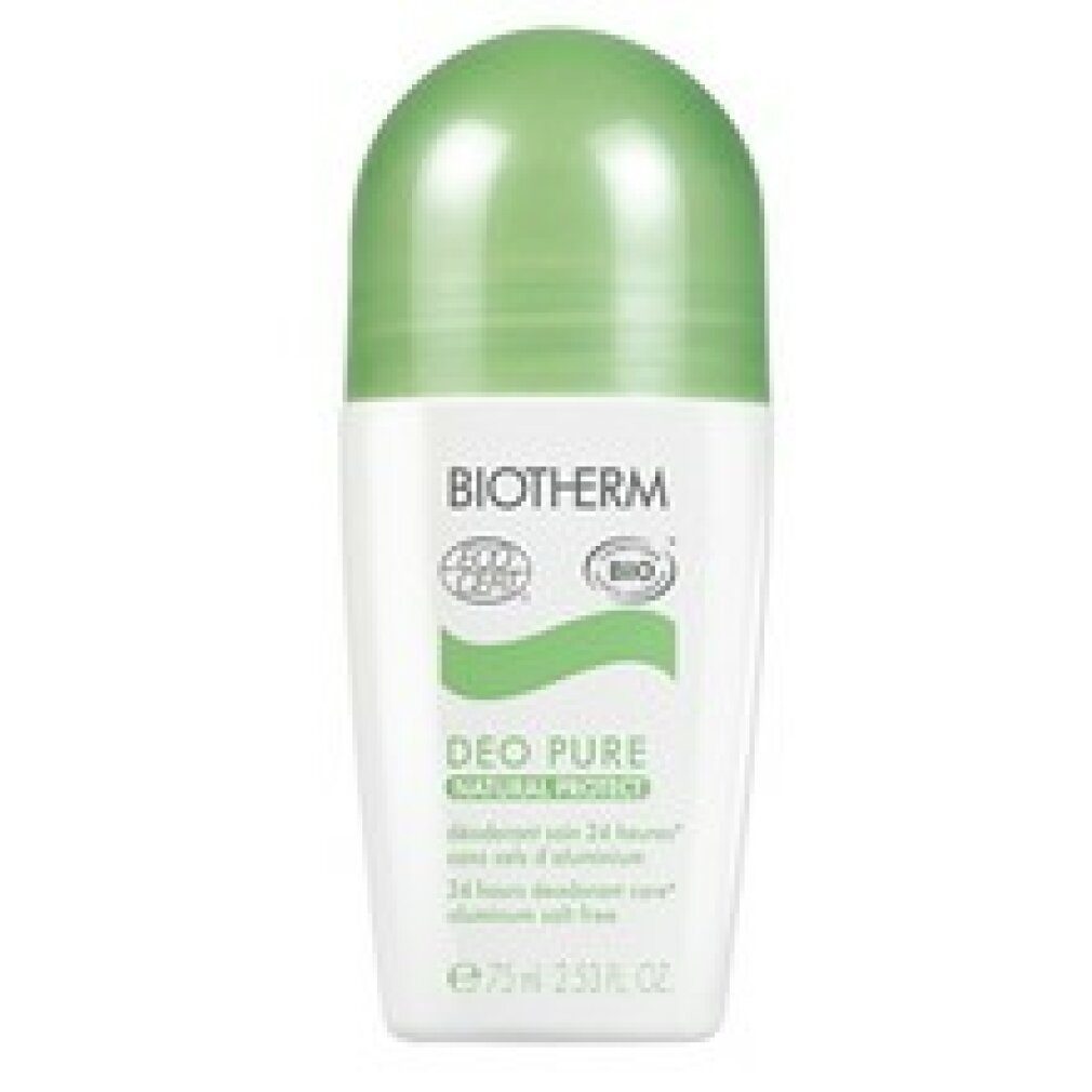 BIOTHERM Deo-Zerstäuber Biotherm Deo Pure Natural Protect Roll on 75 ml 24h GRÜN Damen
