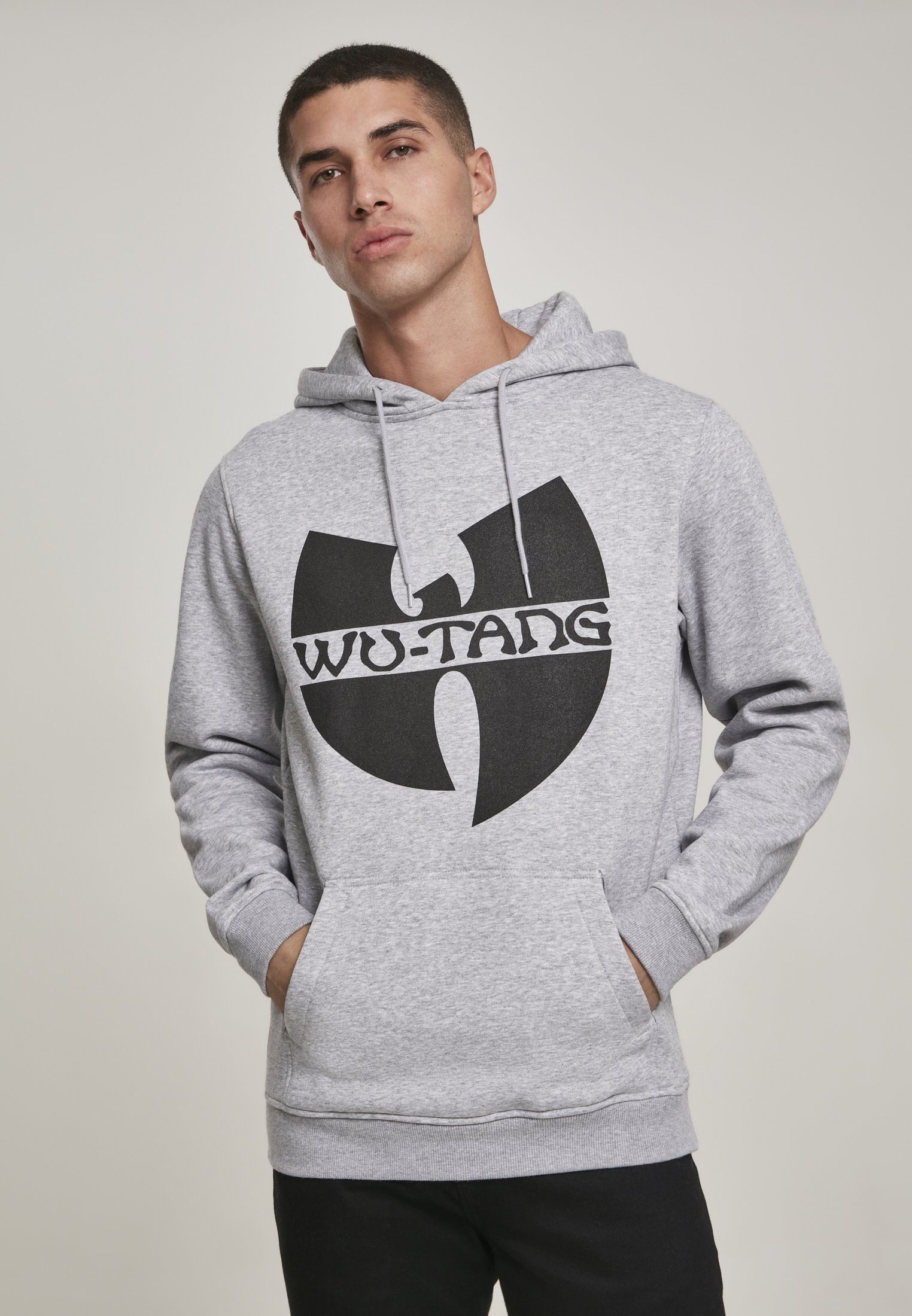 heathergrey Wu Wu-Wear (1-tlg) Logo Sweater Hoody Wear