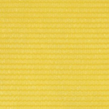 furnicato Sonnenschirm Balkon-Sichtschutz Gelb 120x500 cm HDPE