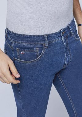 Polo Sylt Slim-fit-Jeans im dezent verwaschenen Look