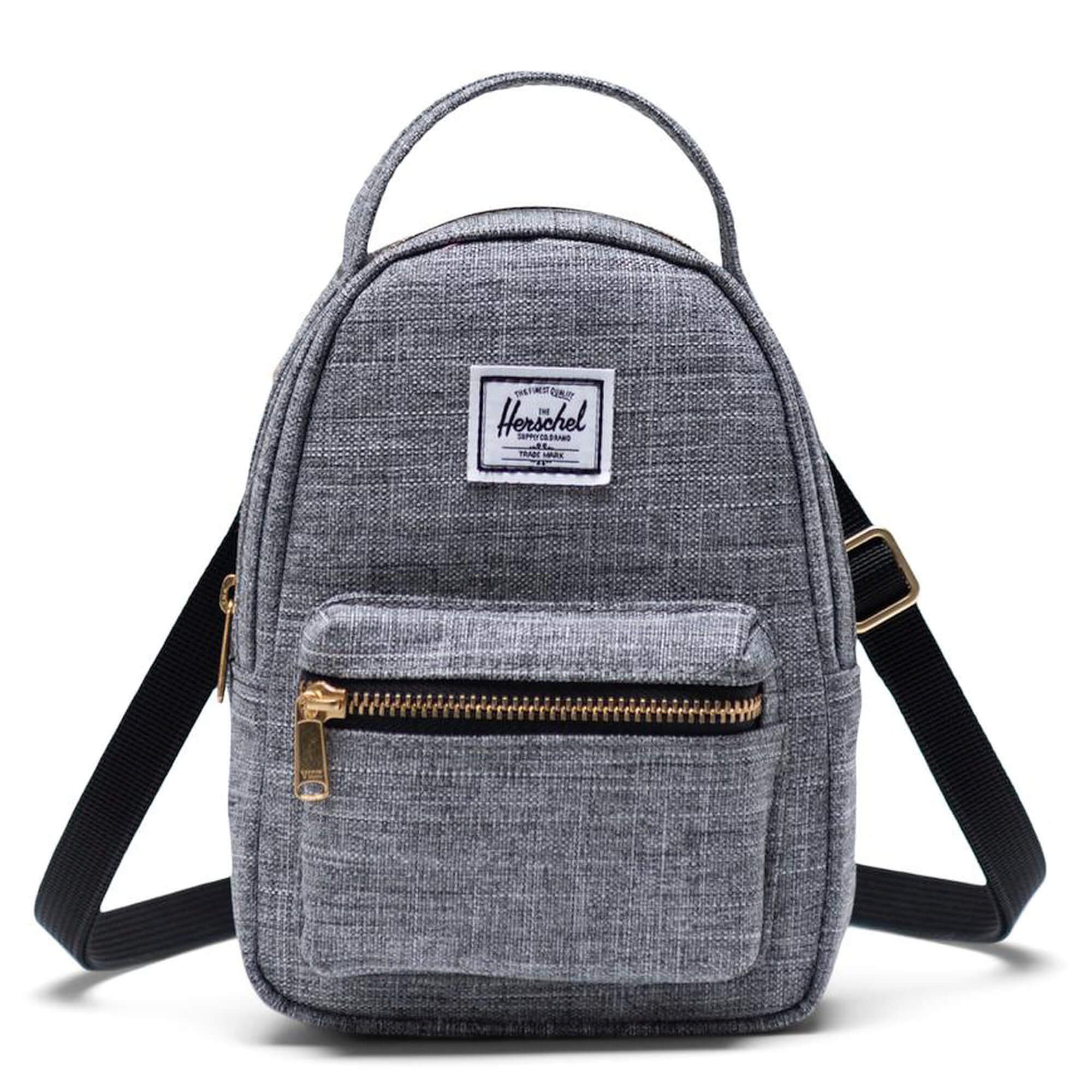 Umhängetasche Nova - Schultertasche 10 cm (raven crosshatch)